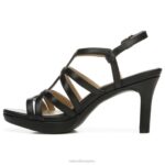 mujer Naturalizer sintético negro sandalia de vestir baylor RTZ4T582 - Imagen 3