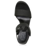 mujer Naturalizer sintético negro sandalia de vestir gen n trace RTZ4T397 - Imagen 4