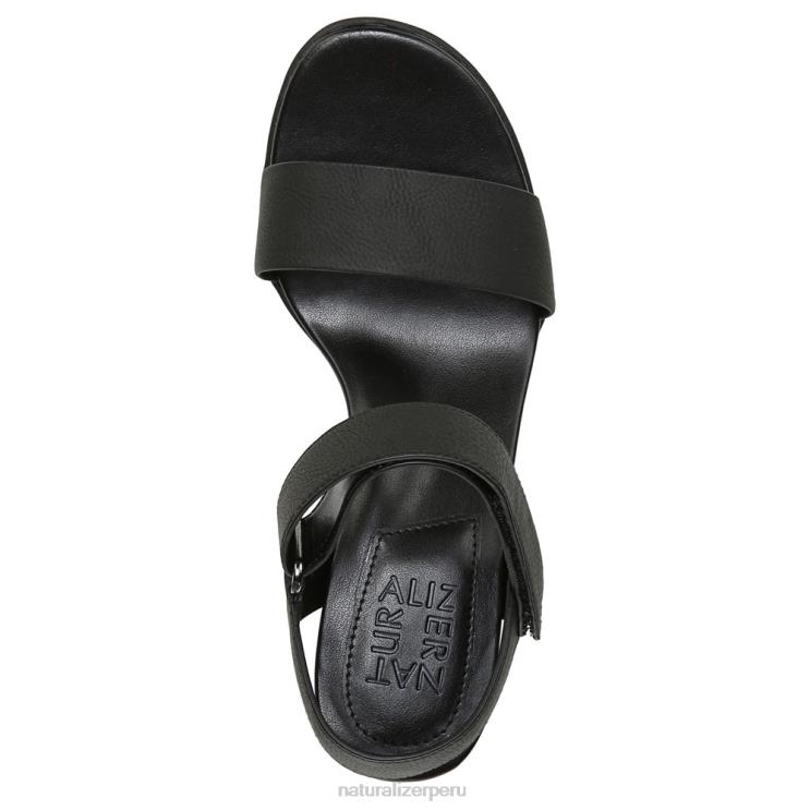 mujer Naturalizer sintético negro sandalia de vestir gen n trace RTZ4T397 - Imagen 4