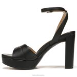 mujer Naturalizer sintético negro sandalia de vestir nevena RTZ4T540 - Imagen 3