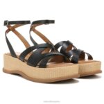 mujer Naturalizer sintético negro sandalia riley RTZ4T617
