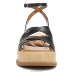 mujer Naturalizer sintético negro sandalia riley RTZ4T617 - Imagen 5