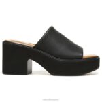 mujer Naturalizer sintético negro sandalias Cassie RTZ4T621 - Imagen 2