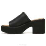mujer Naturalizer sintético negro sandalias Cassie RTZ4T621 - Imagen 3