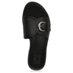 mujer Naturalizer sintético negro sandalias lilia RTZ4T546 - Imagen 4