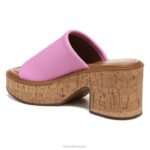 mujer Naturalizer sintético rosa sandalias Cassie RTZ4T619 - Imagen 8