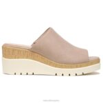 mujer Naturalizer sintético topo claro sandalias con cuña soul goodtimes RTZ4T545 - Imagen 2