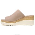mujer Naturalizer sintético topo claro sandalias con cuña soul goodtimes RTZ4T545 - Imagen 3