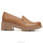 mujer Naturalizer té inglés marrón sintético mocasín de cabaret RTZ4T394 - Imagen 2