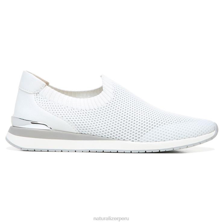 mujer Naturalizer tejido flyknit blanco zapatillas lafayette sin cordones RTZ4T692 - Imagen 2