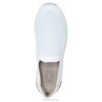 mujer Naturalizer tejido flyknit blanco zapatillas lafayette sin cordones RTZ4T692 - Imagen 4