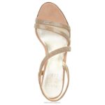 mujer Naturalizer tela crema brulée sandalia de vestir vanessa RTZ4T23 - Imagen 4