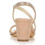 mujer Naturalizer tela crema brulée sandalia de vestir vanessa RTZ4T23 - Imagen 6
