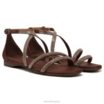 mujer Naturalizer tela de cacao sandalia sicilia RTZ4T381