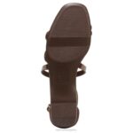 mujer Naturalizer tela de cacao sandalia sicilia RTZ4T381 - Imagen 7
