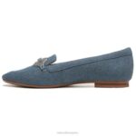 mujer Naturalizer tela de mezclilla azul leala plana RTZ4T326 - Imagen 3