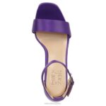 mujer Naturalizer tela morada sandalia de vestir alegría RTZ4T70 - Imagen 4