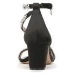 mujer Naturalizer tela negra sandalia de vestir ahava RTZ4T304 - Imagen 6