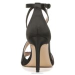 mujer Naturalizer tela negra sandalia de vestir amor RTZ4T298 - Imagen 6