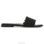mujer Naturalizer tela negra sandalia fernanda RTZ4T344 - Imagen 2