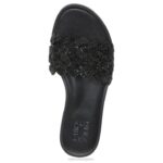 mujer Naturalizer tela negra sandalia fernanda RTZ4T344 - Imagen 4