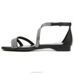 mujer Naturalizer tela negra sandalia sicilia RTZ4T378 - Imagen 3