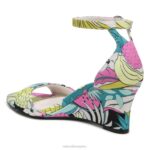 mujer Naturalizer tela rosa sandalia cuña vera RTZ4T127 - Imagen 8