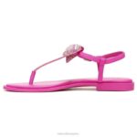 mujer Naturalizer tela rosa sandalia de vestir florita RTZ4T661 - Imagen 3