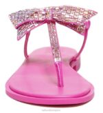 mujer Naturalizer tela rosa sandalia de vestir florita RTZ4T661 - Imagen 5