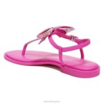 mujer Naturalizer tela rosa sandalia de vestir florita RTZ4T661 - Imagen 8