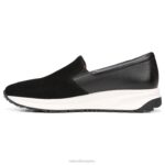 mujer Naturalizer ante negro/cuero zapatillas selah RTZ4T350 - Imagen 3