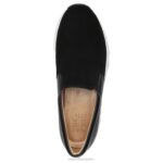 mujer Naturalizer ante negro/cuero zapatillas selah RTZ4T350 - Imagen 4