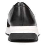mujer Naturalizer ante negro/cuero zapatillas selah RTZ4T350 - Imagen 6