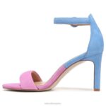 mujer Naturalizer ante rosa/azul sandalia de vestir kinsley RTZ4T48 - Imagen 3