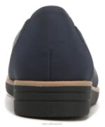 mujer Naturalizer azul marino sintético alma idea bailarina plana RTZ4T366 - Imagen 6