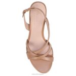 mujer Naturalizer beige bronceado sandalia de vestir vanity 27 edit RTZ4T583 - Imagen 4