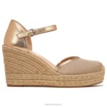 mujer Naturalizer bianca taupe/bronce fbr sandalia alpargata bianca RTZ4T519 - Imagen 2