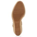 mujer Naturalizer bianca taupe/bronce fbr sandalia alpargata bianca RTZ4T519 - Imagen 7
