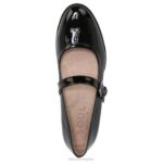 mujer Naturalizer charol negro alma ramona merceditas planas RTZ4T349 - Imagen 4