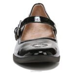 mujer Naturalizer charol negro alma ramona merceditas planas RTZ4T349 - Imagen 5