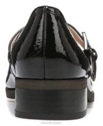 mujer Naturalizer charol negro alma ramona merceditas planas RTZ4T349 - Imagen 6