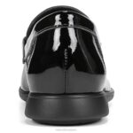 mujer Naturalizer charol negro mocasines sin cordones Ravenna RTZ4T79 - Imagen 6