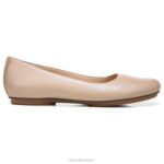 mujer Naturalizer crema brulée de cuero bailarinas maxwell RTZ4T175 - Imagen 2