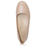 mujer Naturalizer crema brulée de cuero bailarinas maxwell RTZ4T175 - Imagen 4