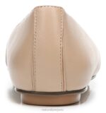 mujer Naturalizer crema brulée de cuero bailarinas maxwell RTZ4T175 - Imagen 6