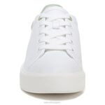 mujer Naturalizer cuero blanco/verde menta tenis morrison 2.0 con cordones RTZ4T92 - Imagen 5