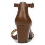mujer Naturalizer cuero de cacao sandalia de vestir vera RTZ4T2 - Imagen 6
