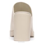 mujer Naturalizer cuero de piel de porcelana gen n conectar mula RTZ4T650 - Imagen 6
