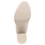 mujer Naturalizer cuero de piel de porcelana gen n conectar mula RTZ4T650 - Imagen 7