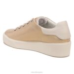 mujer Naturalizer cuero dorado tenis morrison 2.0 con cordones RTZ4T94 - Imagen 8